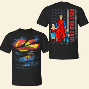 Best Dad Ever Shirt For Dad - Personalized Gifts For Father 021ACQN180325PA - Shirts - GoDuckee