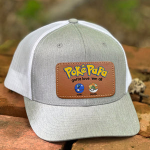 Personalized Gifts For Dad Leather Patch Hat 03acdt210524 - Caps - GoDuckee