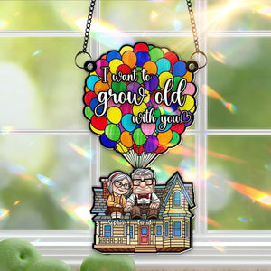 Love Bubble Suncatcher Ornament - Personalized Gifts for Couple 06TOLU150725 - Ornament - GoDuckee