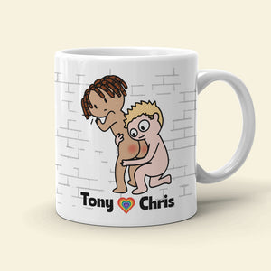 I Love You I Can't Think Straight Personalized Coffee Mug - Coffee Mug - GoDuckee
