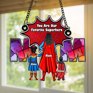 Personalized Gifts For Mom Suncatcher Ornament 02OHDT260225PA - Ornament - GoDuckee