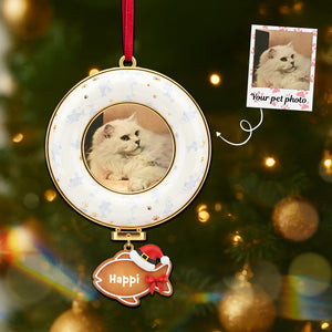 Personalized Christmas Gifts For Pet Lovers Acrylic Ornament 02kimg251025 - Ornament - GoDuckee