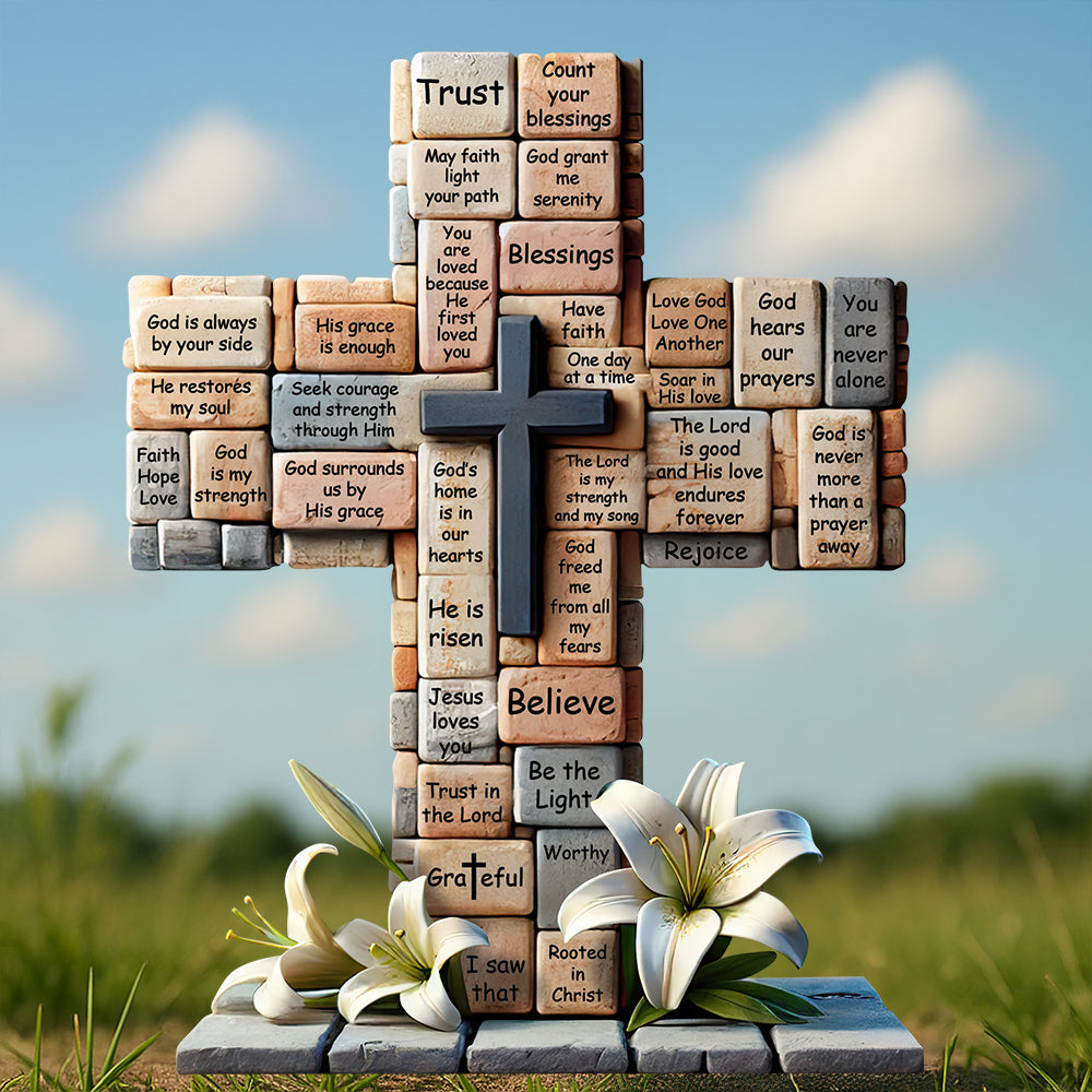 Jesus Acrylic Plaque Christian Gift 03hudt160425 - Shaped Plaques - GoDuckee
