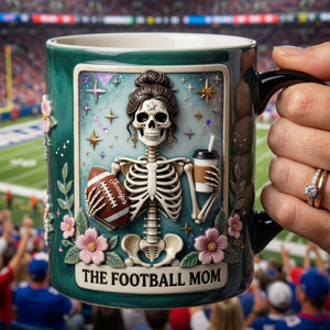 Fun Waiting American Football Mom Tarot Card Magic Mug - Personalized Gifts 03QHQN200426 - Coffee Mug - GoDuckee