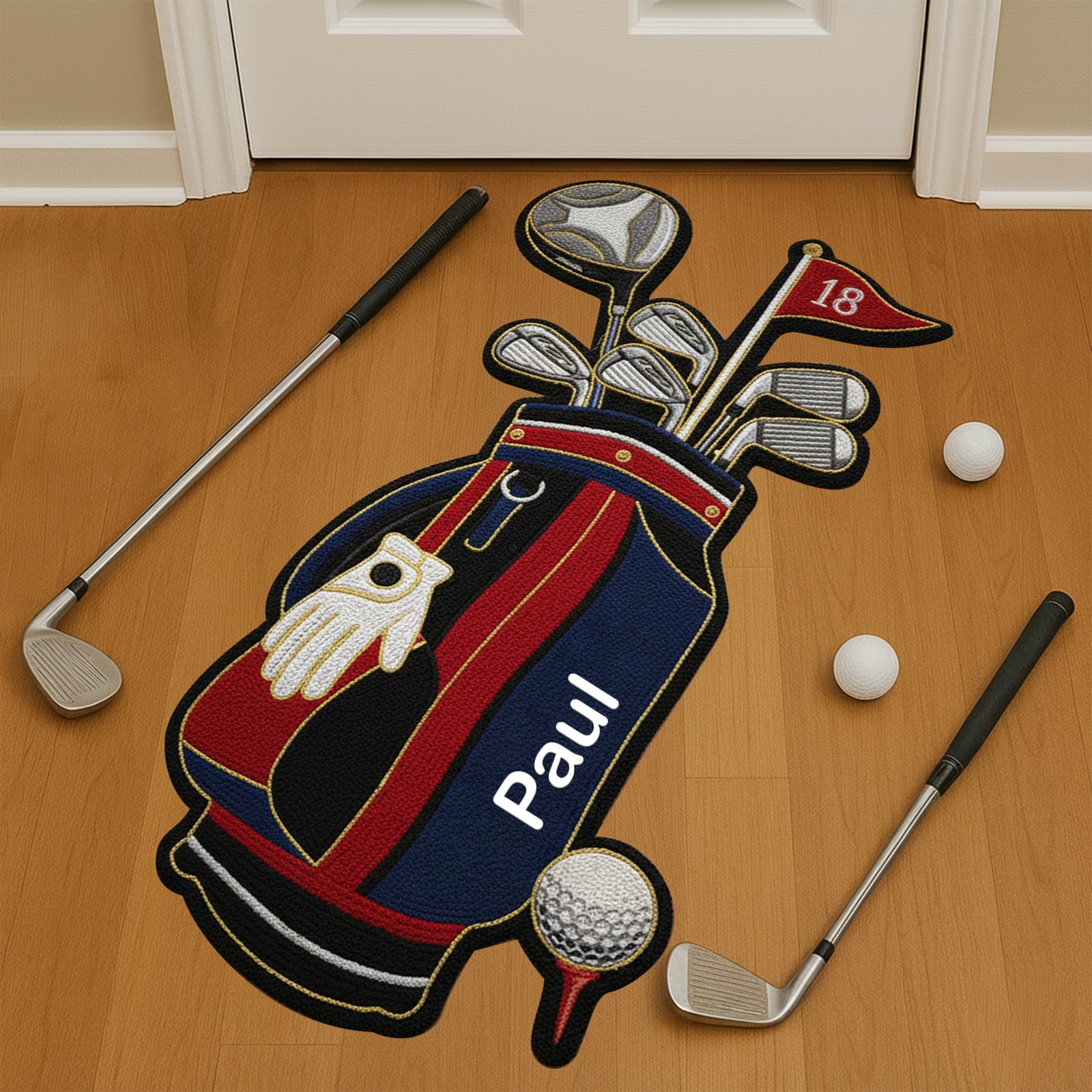 Fairway Style Golf Bag Doormat - Personalized Gifts For Golfers 04HYLU081025 - Doormat - GoDuckee
