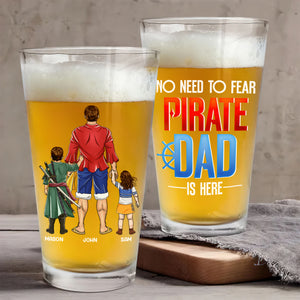 Personalized Gifts For Dad Beer Glass 03HUMH090524PA Father's Day - Drinkware - GoDuckee