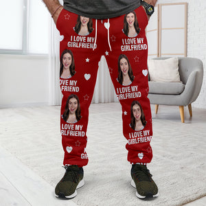 Custom Photo Gifts For Husband, Boyfriend Valentine Sweatpant 01ACQN251224 - Shorts and Pants - GoDuckee