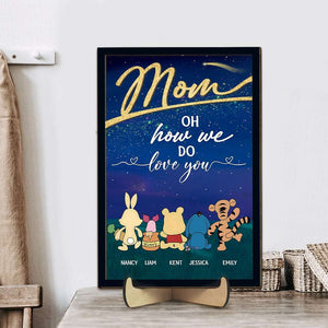 Personalized Gifts For Mom Wood Sign We Love You 01htpu030224 - Wood Signs - GoDuckee