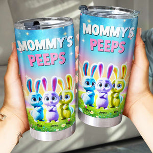 Personalized Gifts For Grandma Easter Day Tumbler Grandma's Bunny Peeps 032TGMH070325 - Tumbler Cup - GoDuckee