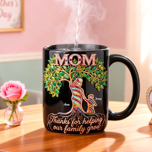 Mom Family Tree Magic Coffee Mug - Personalized Gifts For Mom 04HUTN150426 - Coffee Mug - GoDuckee