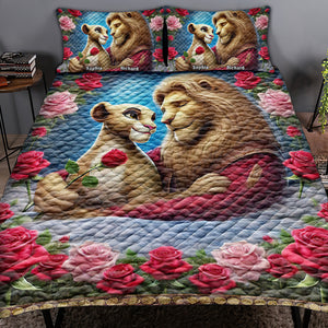 Personalized Gifts For Couple Quilt Bedding Set Special Line 04ohqn100125 - Blanket - GoDuckee