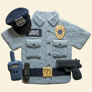 Police Uniform Doormat - Personalized Gifts For Police 04tgqn250925 - Doormat - GoDuckee