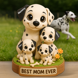 Dog Mom Plaque - Personalized Gifts For Mom 01napu160425 - Shaped Plaques - GoDuckee