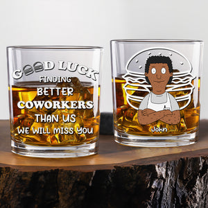 Personalized Gifts For Coworkers Whiskey Glass 01TGMH130225HG - Whiskey Glass - GoDuckee
