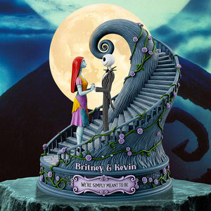 Horror Midnight Couple Acrylic Plaque Personalized Gifts For Couple 03OHDT300525 - Shaped Plaques - GoDuckee