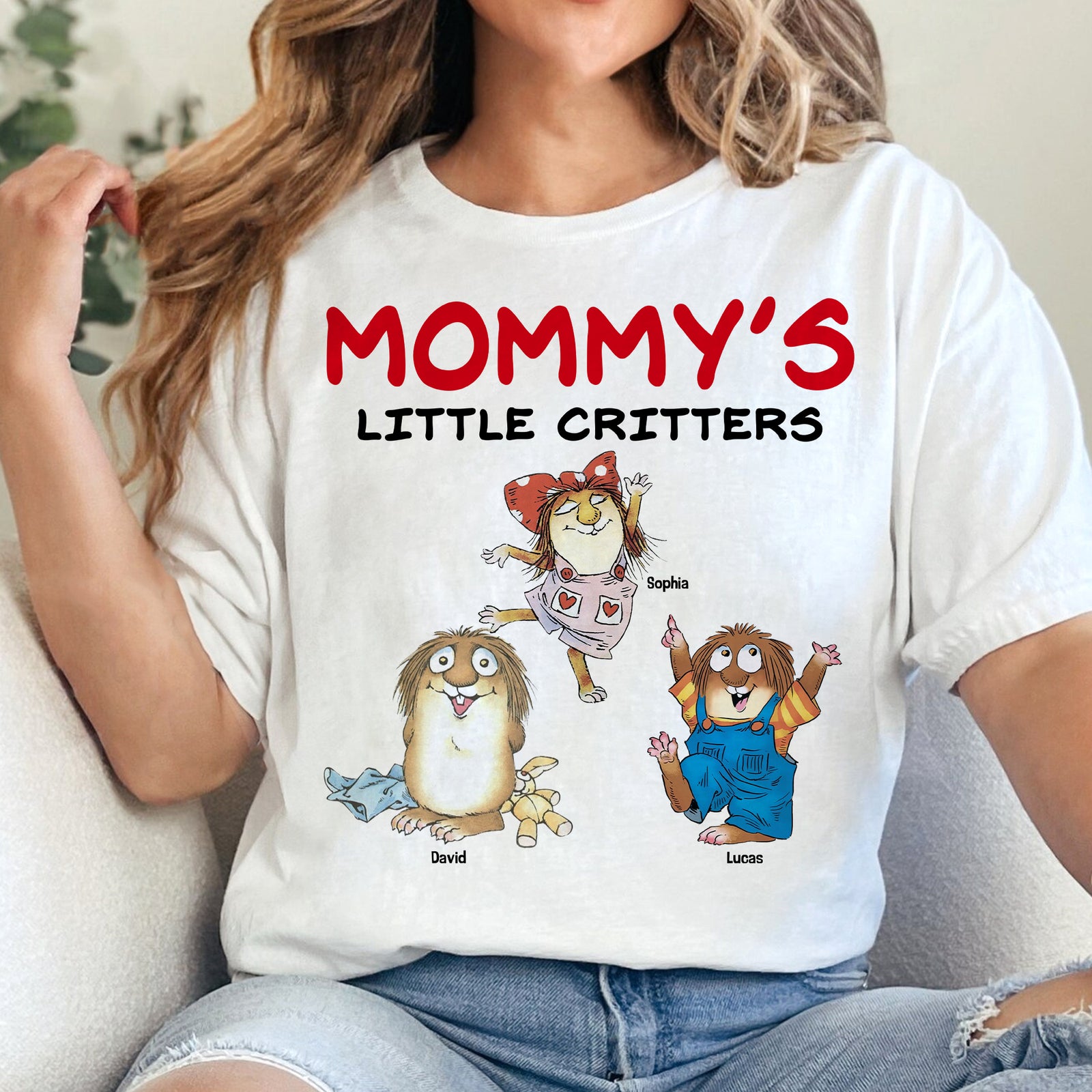 Personalized Gifts For Mom Shirt, Cute Children's Literature Creature 02qhtn200325 - Shirts - GoDuckee