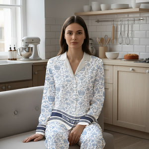 Bakers At Rest Button Up Pajama Set - Personalized Gift For Bakers 03PGLU021025 - Pajama Set - GoDuckee