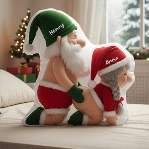 Gnome Old Couple Pillow Personalized Gifts For Couple 01OHDT131125 - Pillow - GoDuckee