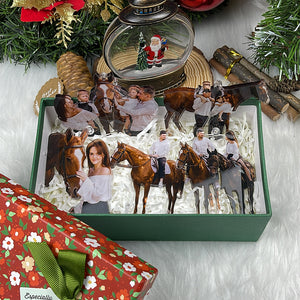 Custom Photo Gifts for Horse Lovers Ornament 40acvp140924 - Ornament - GoDuckee