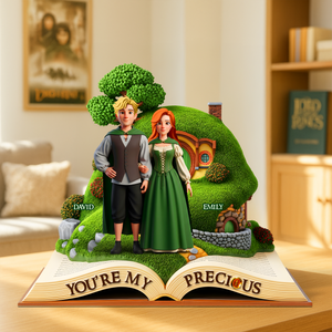 Couple Acrylic Plaque - Personalized Gifts For Couple 03NAPU250625 - Shaped Plaques - GoDuckee