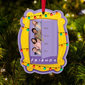 Custom Photo Gift For Friends Christmas Acrylic Ornament 01OHPU270924 - Ornament - GoDuckee