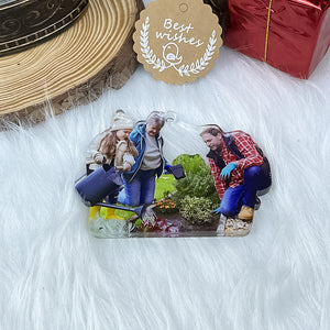 Custom Photo Gifts for Gardener Ornament 139acvp140924 - Ornament - GoDuckee