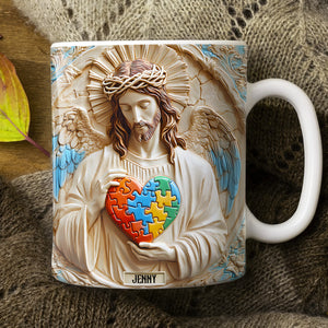 Personalized Gifts For Christian Coffee Mug Jesus Mug 02TGMH210225 - Coffee Mug - GoDuckee