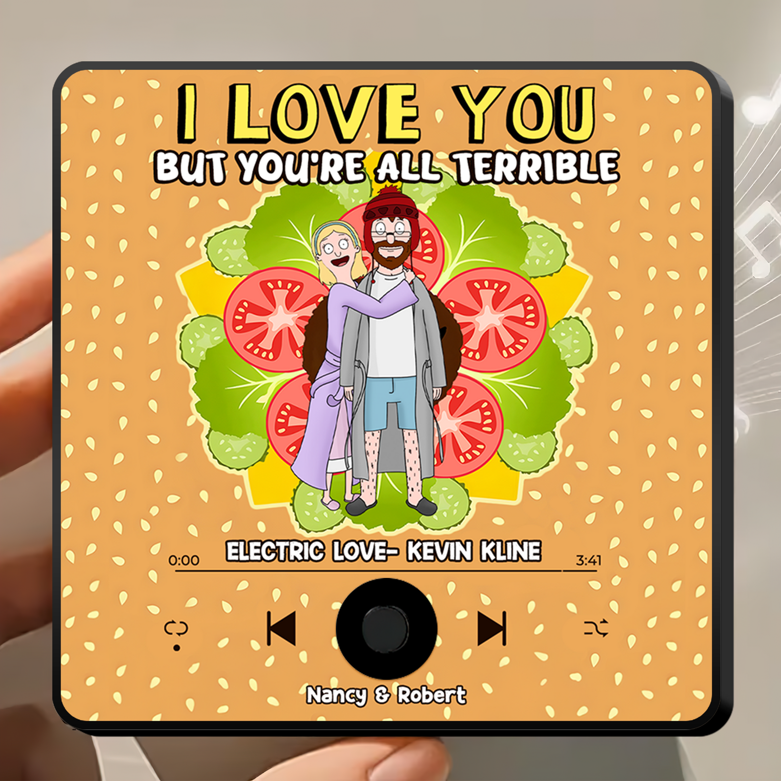 Personalized Gifts For Cartoon Lover Music Fridge Magnet 03xqpu241224hg - Fridge Magnet - GoDuckee