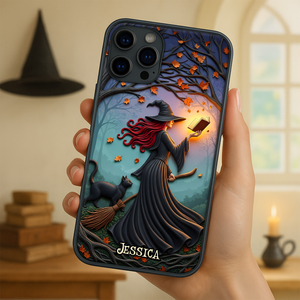Witch Phone Case - Personalized Gifts For Witch Girl 01napu140625 - Phone Case - GoDuckee