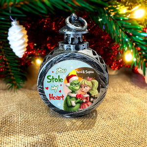 Personalized Gifts For Couple Christmas Ornament 02hudt281024 - Ornament - GoDuckee