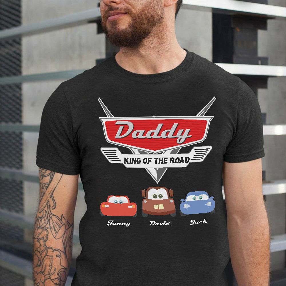 Daddy King Of The Road 03NATN300523 Personalized Shirt - Shirts - GoDuckee
