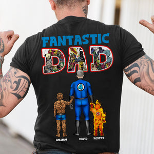 Personalized Gifts For Dad Shirt Fantastic Dad 04QHDT010224PA - 2D Shirts - GoDuckee