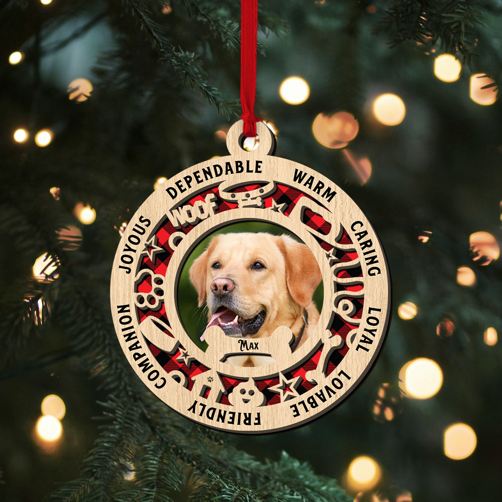 Personalized Ornaments For Dog Lovers, The Perfect Christmas Gifts And Tree Decorations - Ornament - GoDuckee