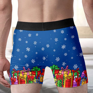 Personalized Gifts for Him, Funny Cartoon Couple Man Boxer 01TOTN170824HG - Boxer Briefs - GoDuckee