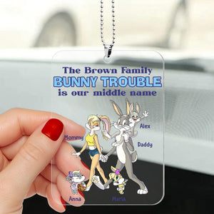 Personalized Gifts For Family Car Ornament 01KADT280524 - Ornaments - GoDuckee