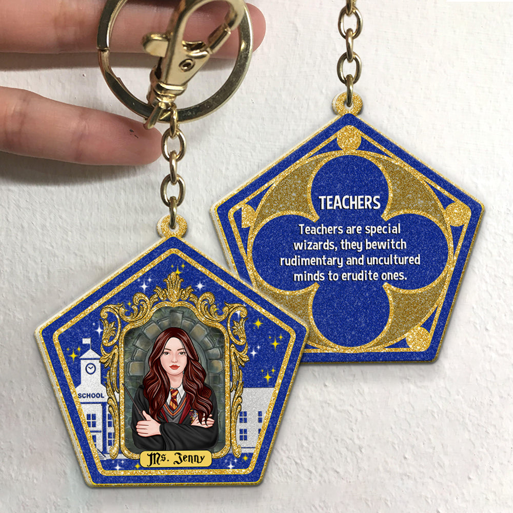 Best Teacher, Personalized Keychain, Gifts For Teacher, 04htpo150823tm - Keychains - GoDuckee