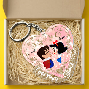 Personalized Gifts For Couple Keychain 01NADT280824 - Keychains - GoDuckee