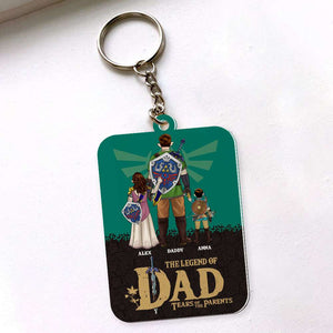 Personalized Gifts For Dad Keychain 02HUDT170524HG Father's Day - Keychains - GoDuckee