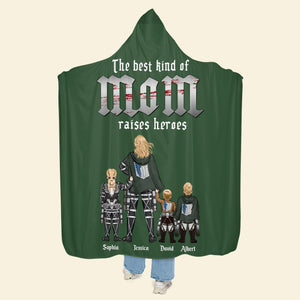 Personalized Gifts For Mom Wearable Blanket Hoodie The Best Kind Of Mom 04acqn200324hh - Blankets - GoDuckee