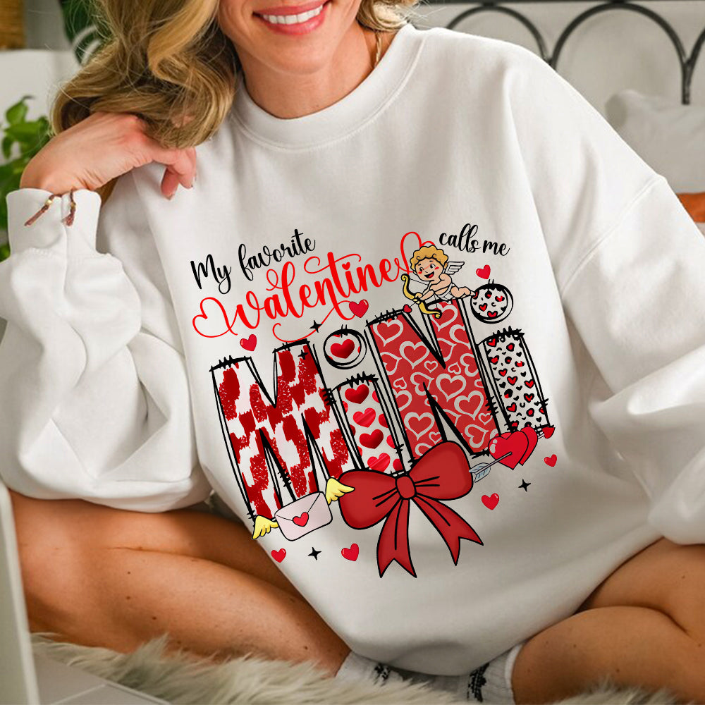 Personalized Gifts For Grandma Shirt 01xqlu071224 Valentine Cupid - Shirts - GoDuckee
