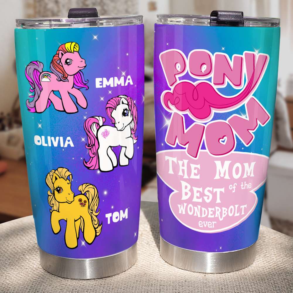 Personalized Gifts For Mom Tumbler The Mom Best Of The Wonderbolt Ever 01OHDT060324 - Tumbler Cups - GoDuckee