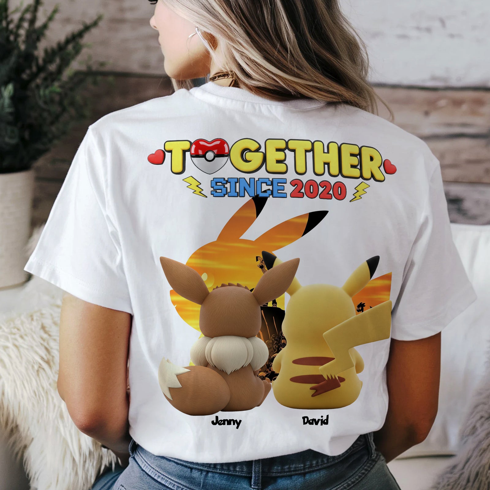 I Choose You Personalized Christmas Gifts For Couple Shirt 01ohtn300725 - Shirts - GoDuckee