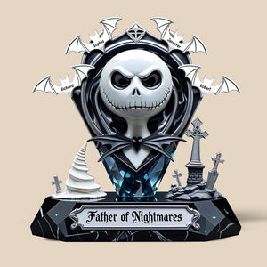 Father Of Nightmares Acrylic Plaque Personalized Gifts For Dad 03TGQN030525 - Shaped Plaques - GoDuckee