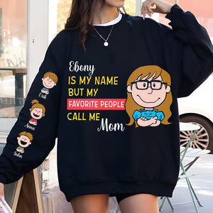 Personalized Gifts For Mom Shirt Cartoon Mom 01TOMH250325HH - AOP Products - GoDuckee