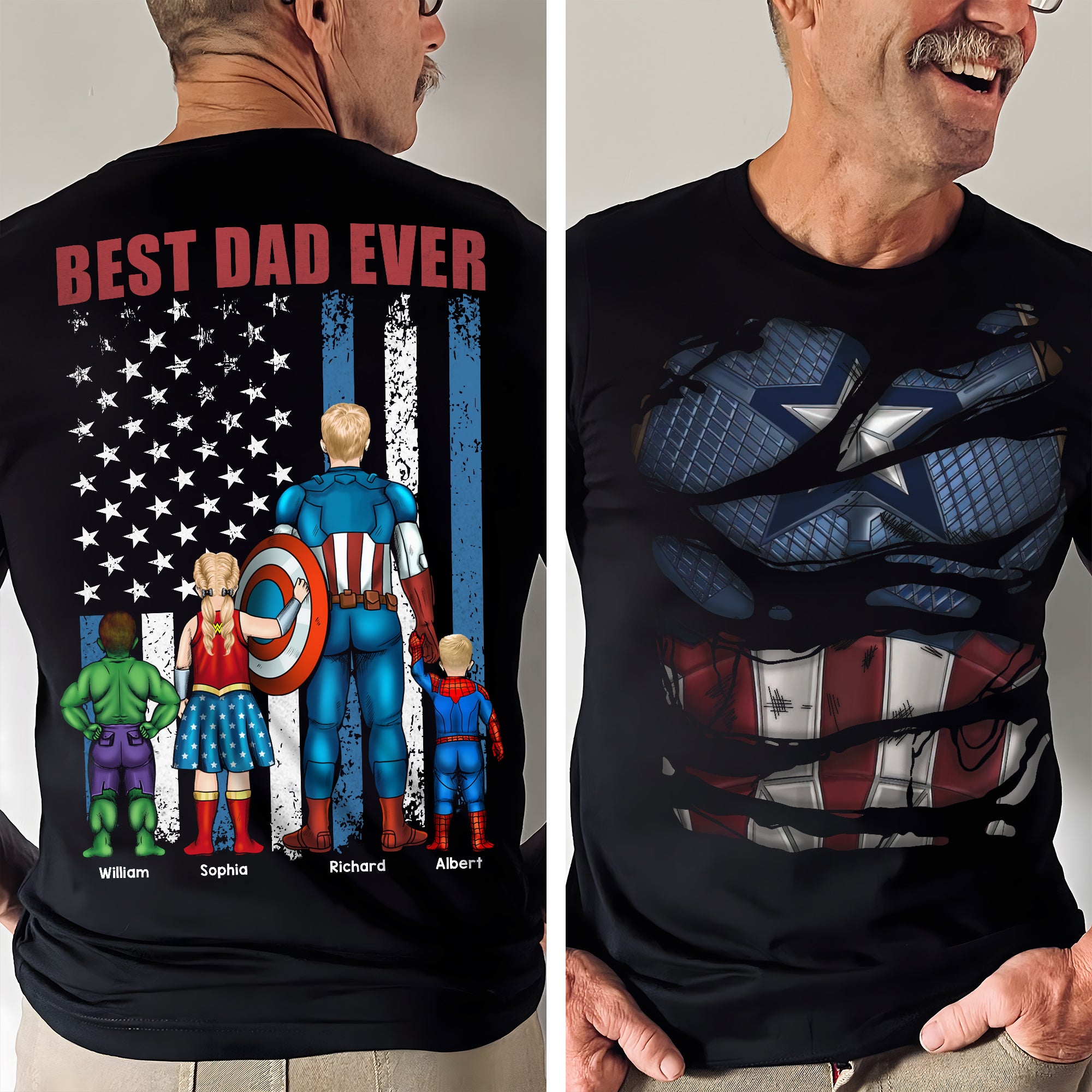 Personalized Gifts For Dad Shirt 06qhqn200524pa Father's Day - 2D Shirts - GoDuckee