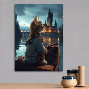 Gifts For Cat Lover Canvas Poster 04acxx250824 Enchanting Wizard Cat - Poster & Canvas - GoDuckee