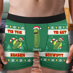 Personalized Christmas Gifts For Him, Naughty Couple Men's Boxer 06KADC170824 - Boxer Briefs - GoDuckee