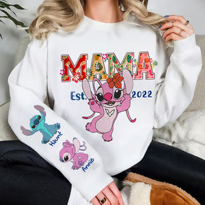 Personalized Gifts For Mom Shirt, Mom With Her Little Pals 04OHLU200325 - AOP Products - GoDuckee
