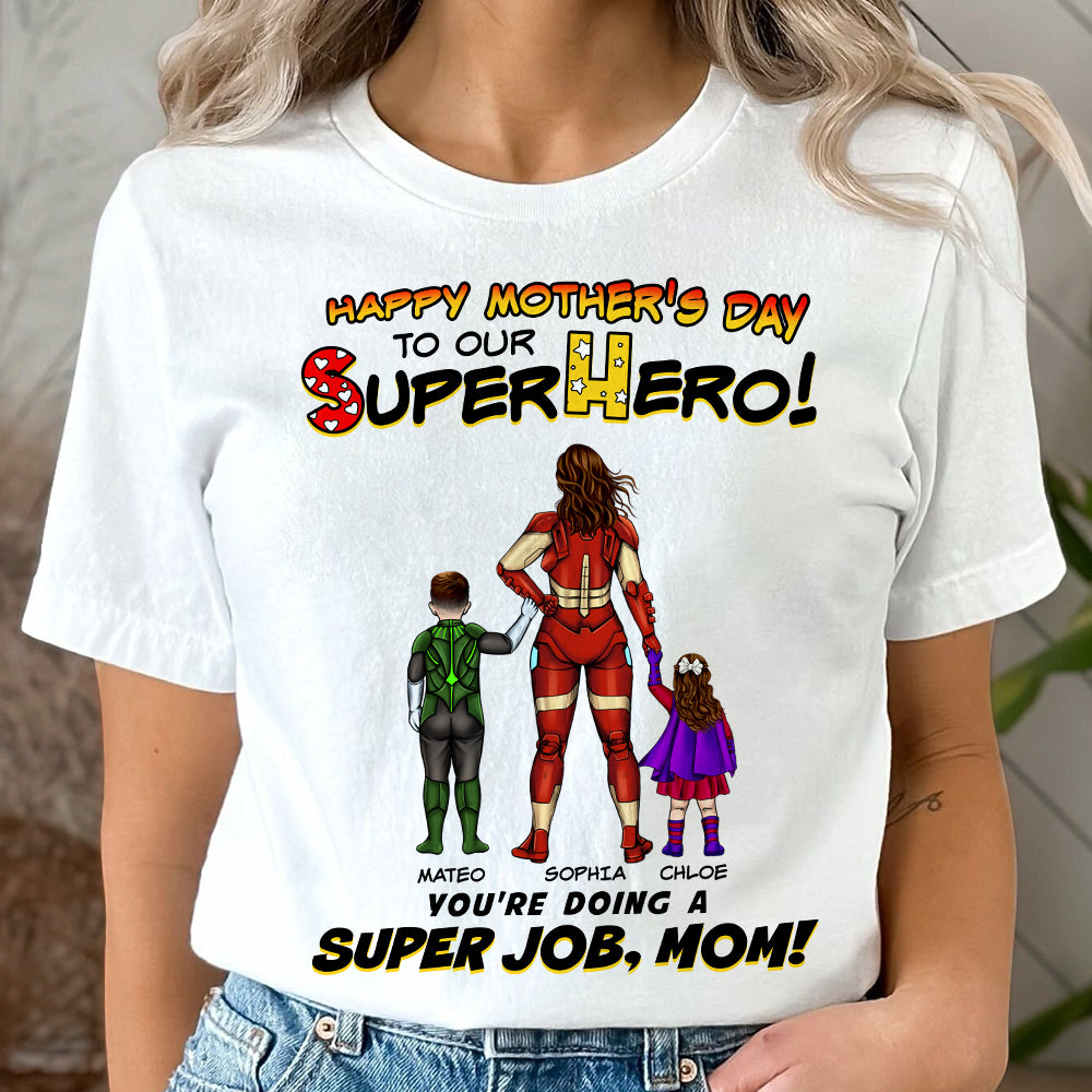 Personalized Gifts For Mom Shirt The Best Mom 05ACDT190324PA - 2D Shirts - GoDuckee
