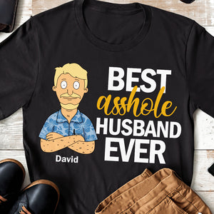 Personalized Gifts For Husband Shirt Funny Best Husband Ever 01OHDT190325HG - Shirts - GoDuckee